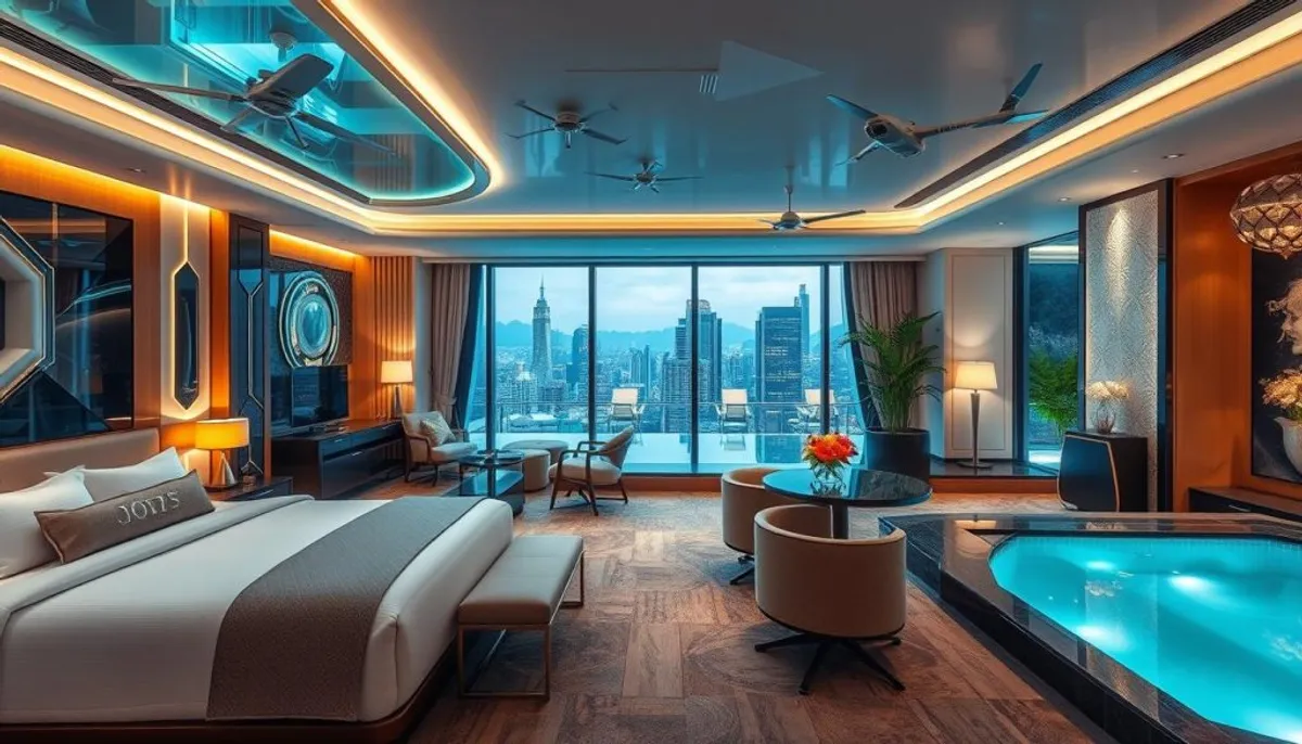 innovations hôtelières de luxe