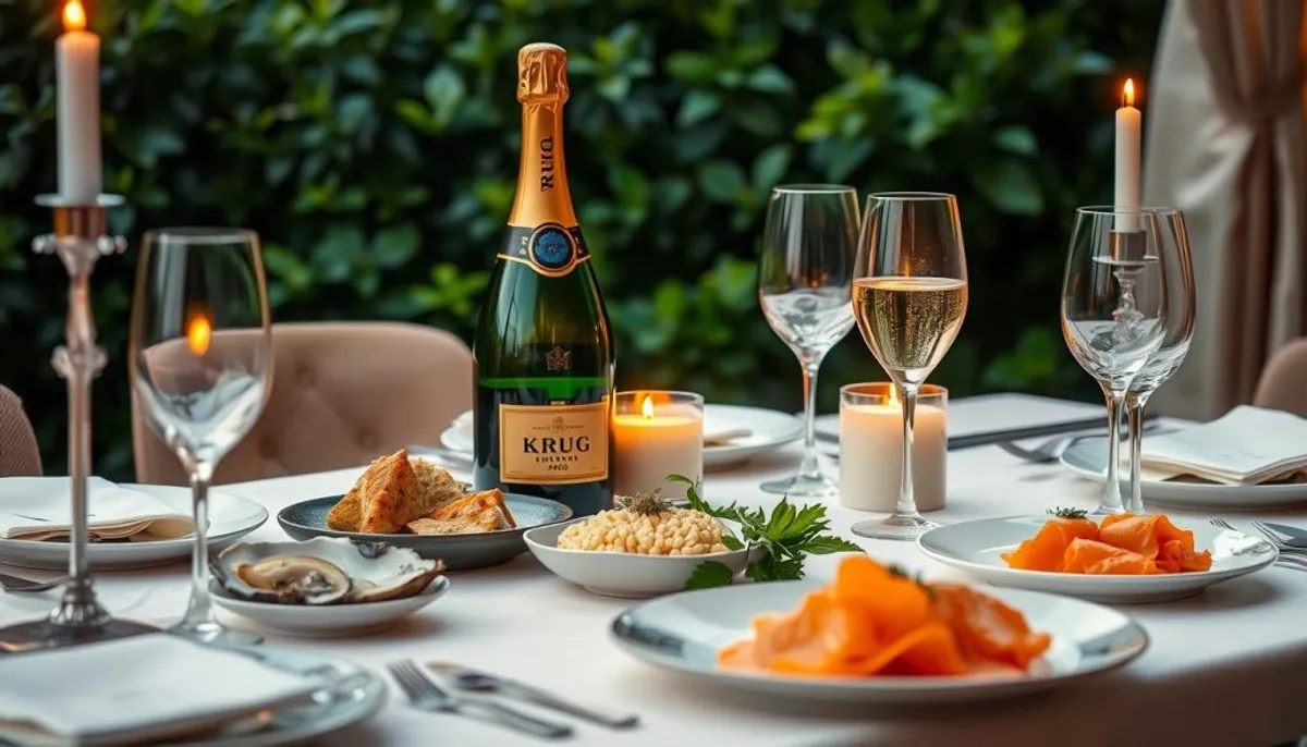 Krug food pairing