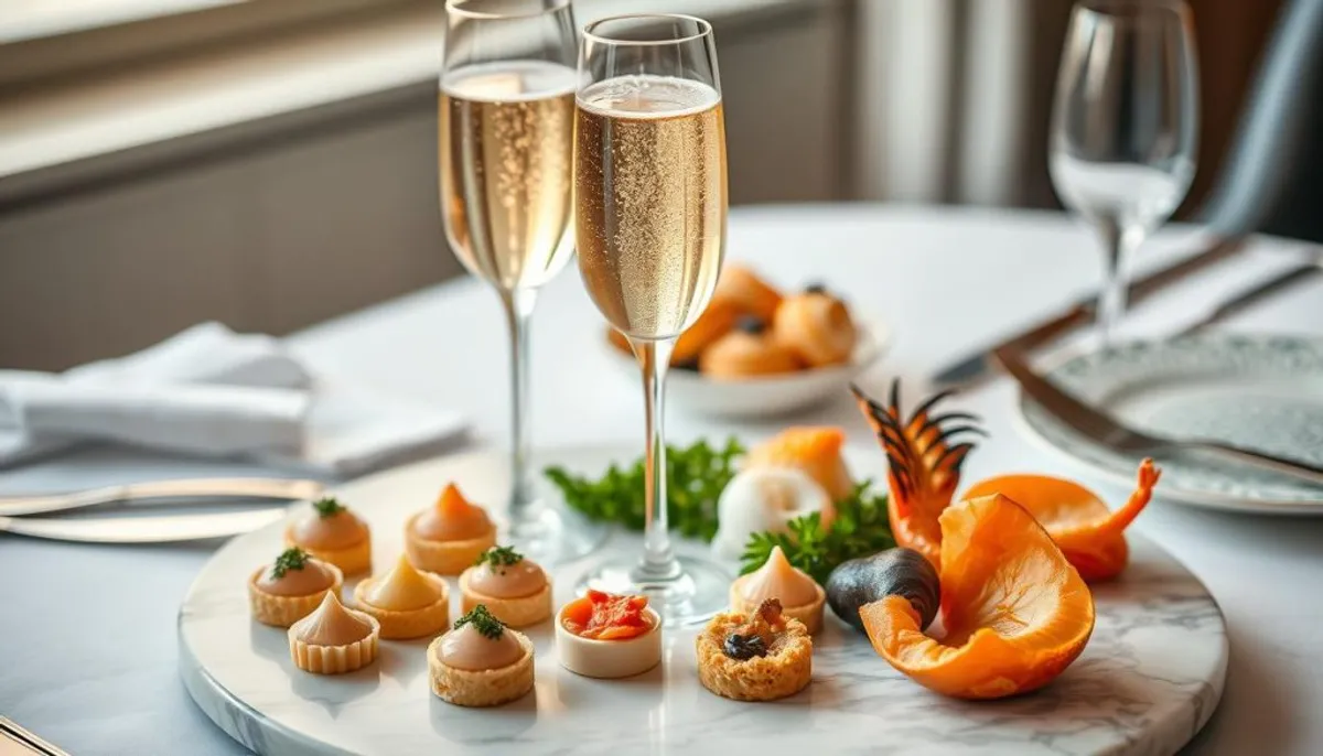 LDI Champagne food pairing