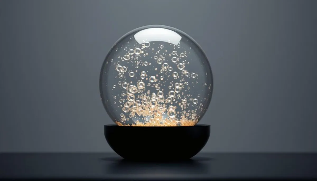 Lighting for bubbles photography
