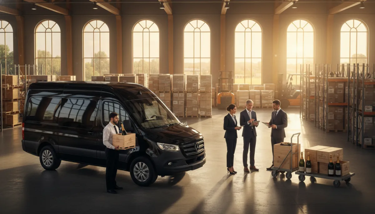 logistics wine delivery