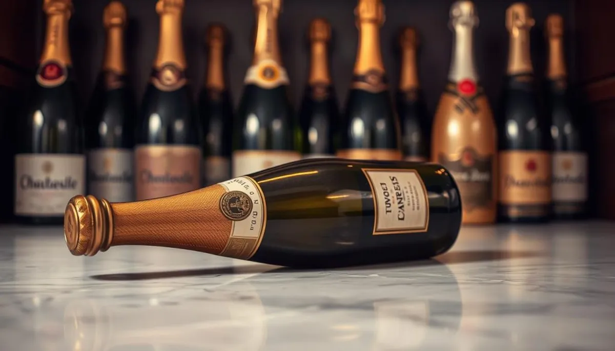 Luxury champagne investment