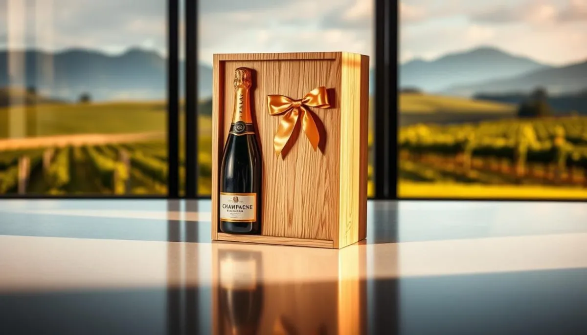 Luxury champagne NZ gift box