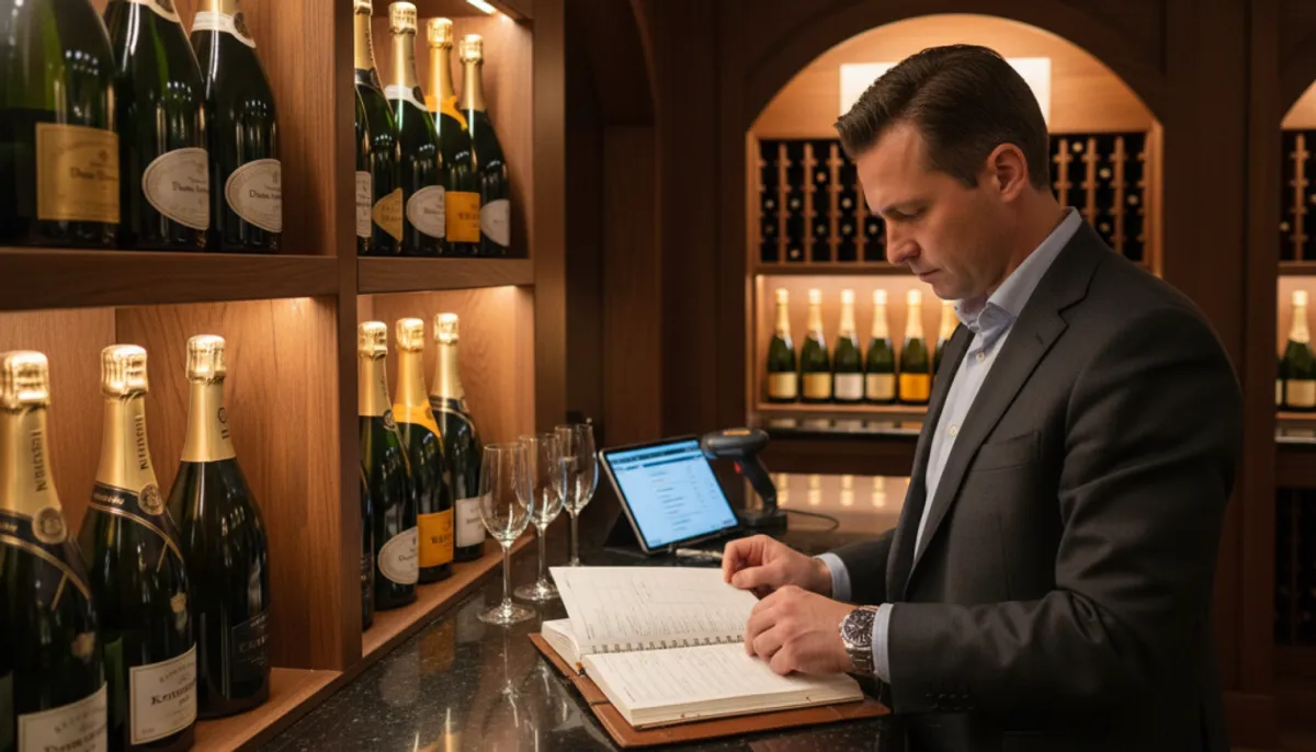 managing inventory premium champagne