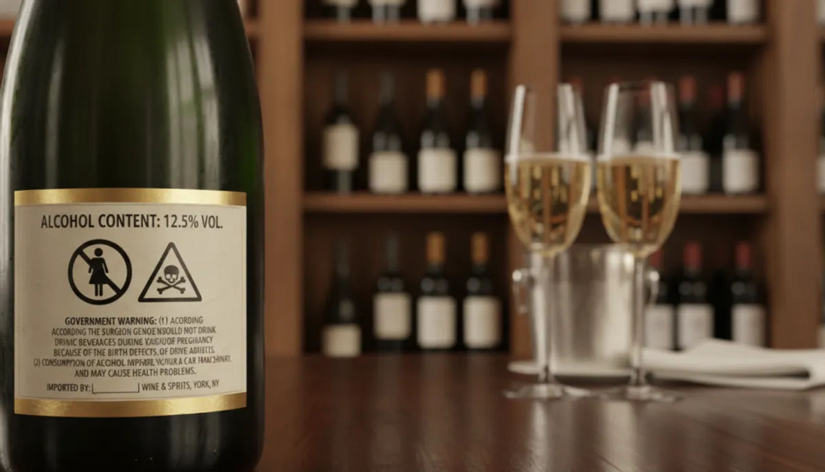 obligatorische Kennzeichnungsanforderungen für alkoholische Getränke