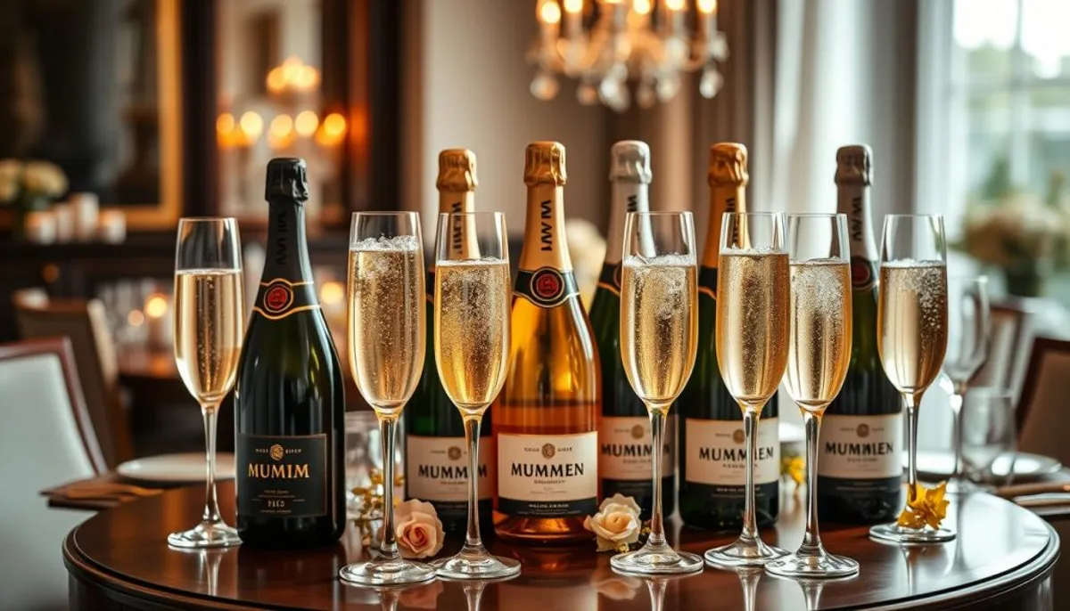 Mumm champagne varieties