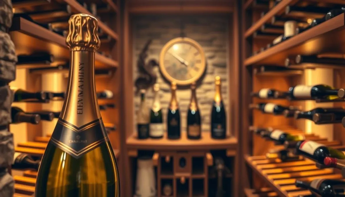Premium champagne storage