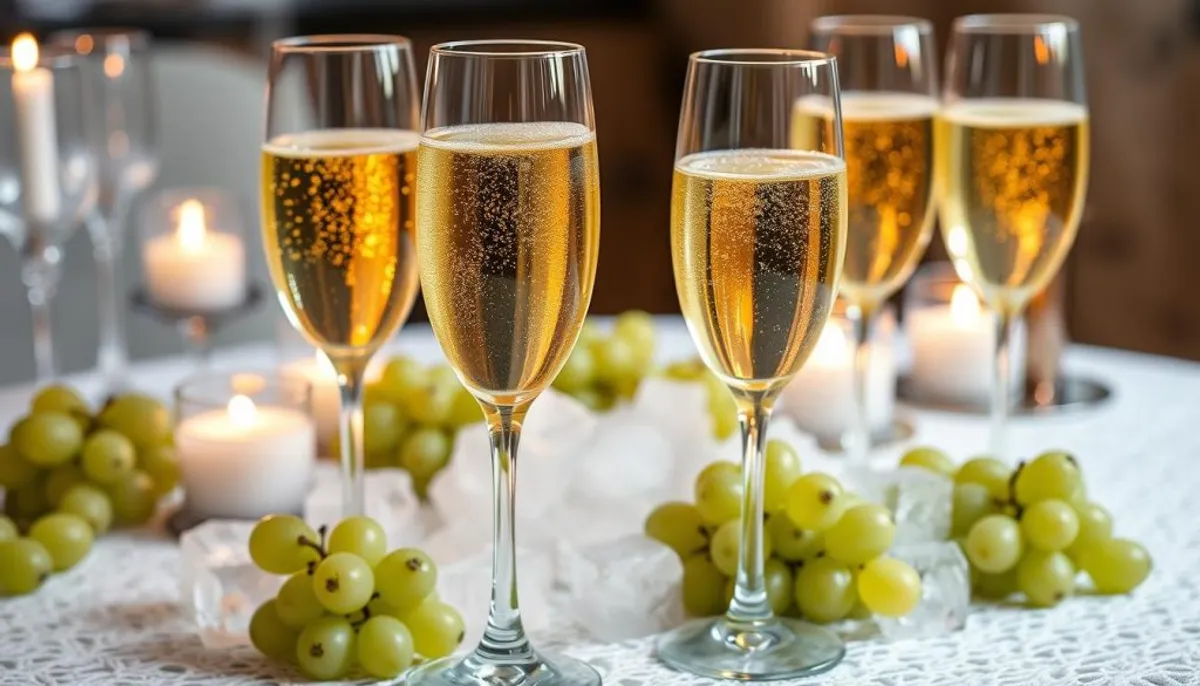 Premium kosher champagne characteristics