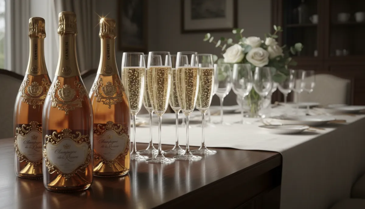 premium sparkling wine selection