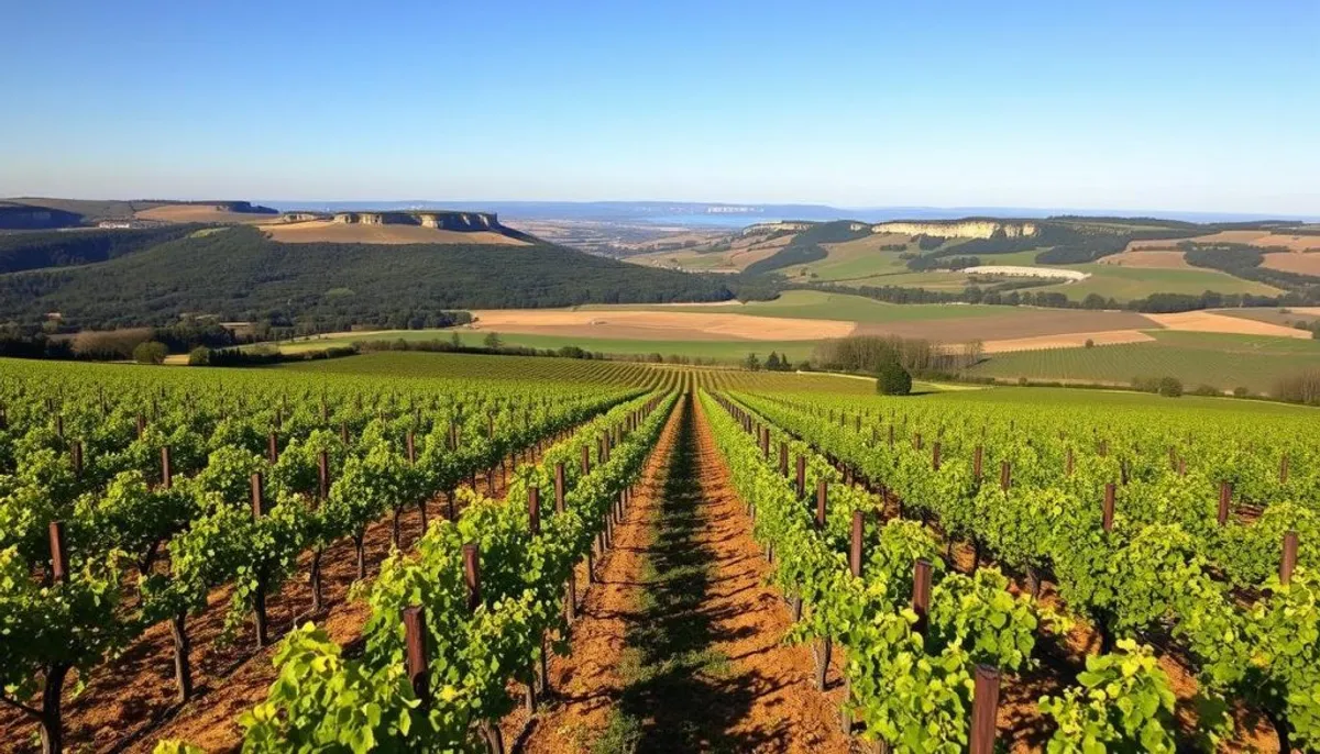 Reims terroir chalk soil