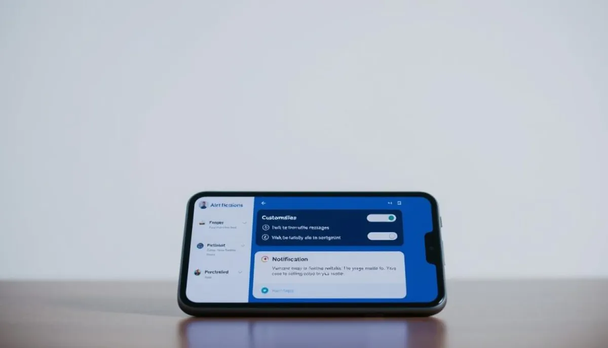 service en ligne notifications personnalisées