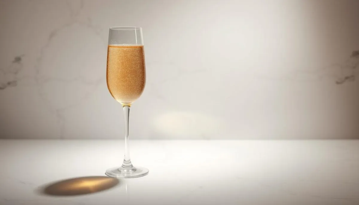 Single-serve champagne experience