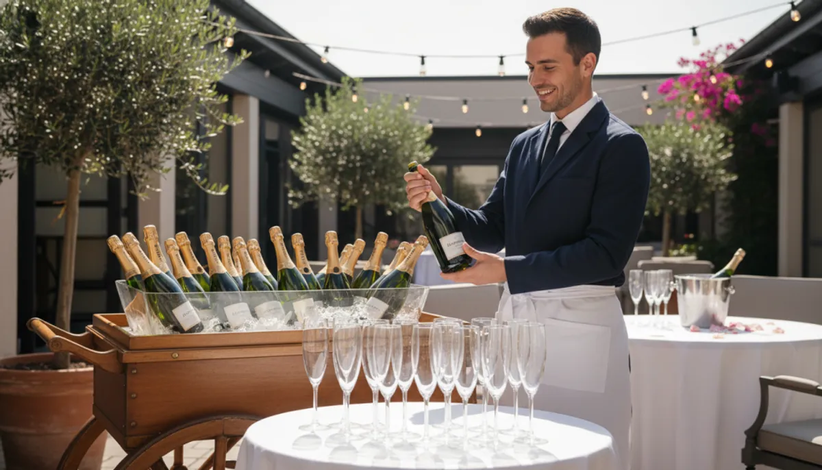 sparkling wine delivery