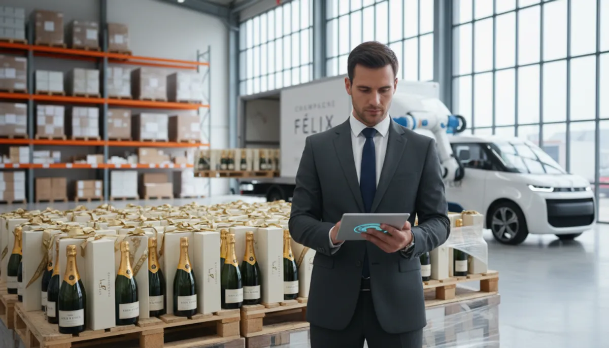 streamlined logistics champagne delivery streamlined logistics champagne delivery