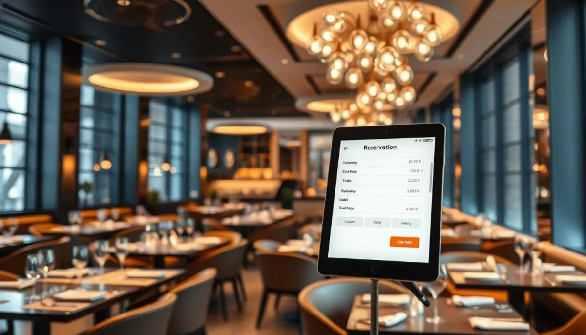 système de réservation en ligne pour restaurants