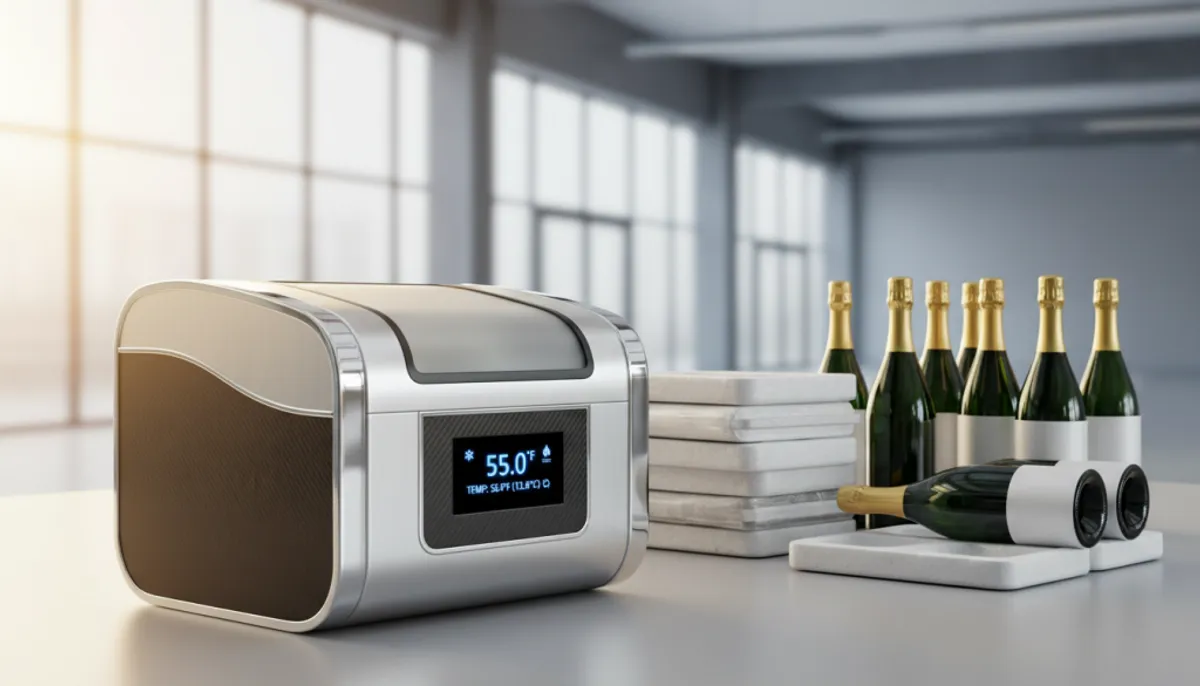 temperature controlled champagne shipping