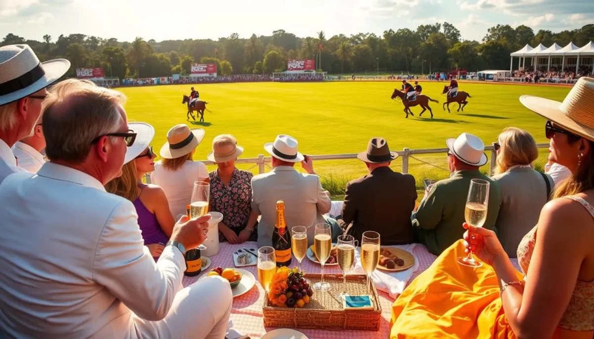 Veuve Clicquot Polo Classic match