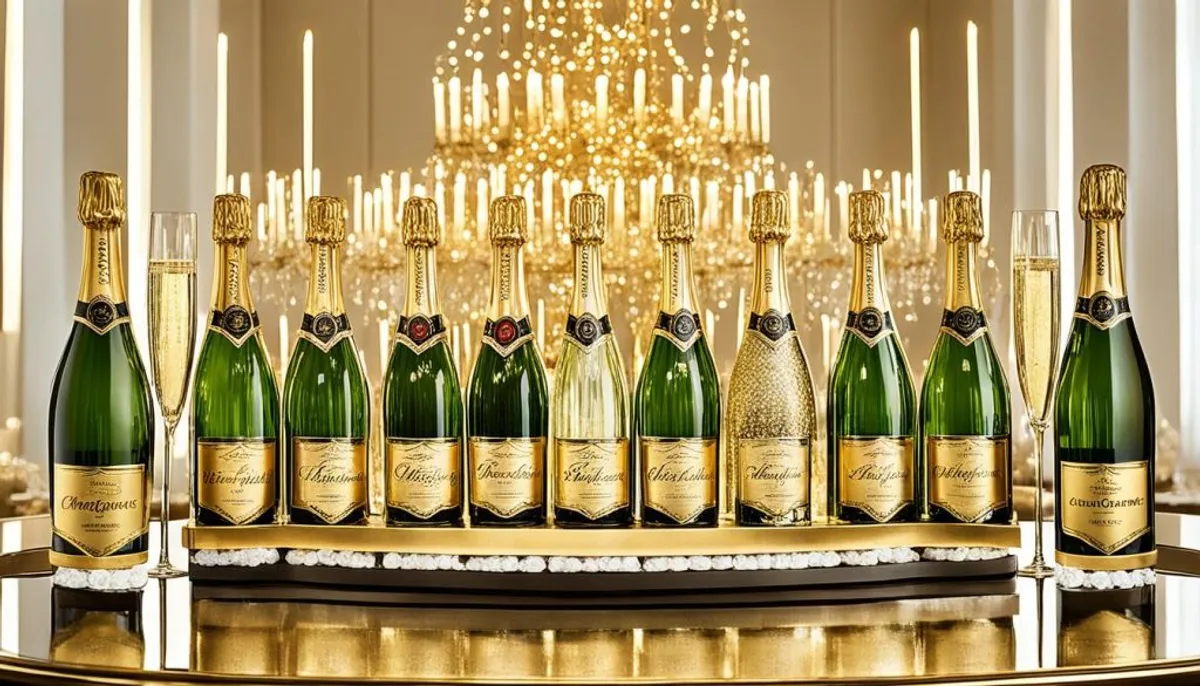 vintage champagne collection