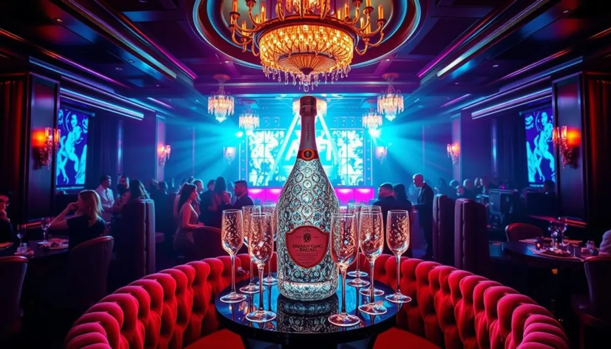 VIP nightlife experience with Armand de Brignac