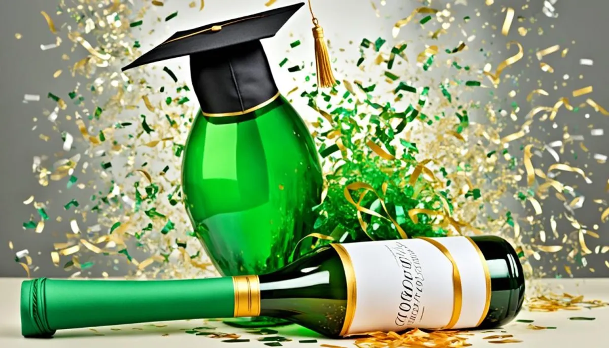 what champagne to use for graduation pictures