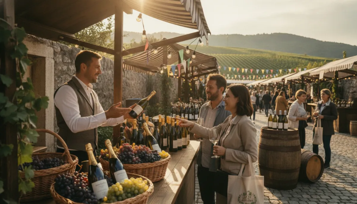 mercado del vino